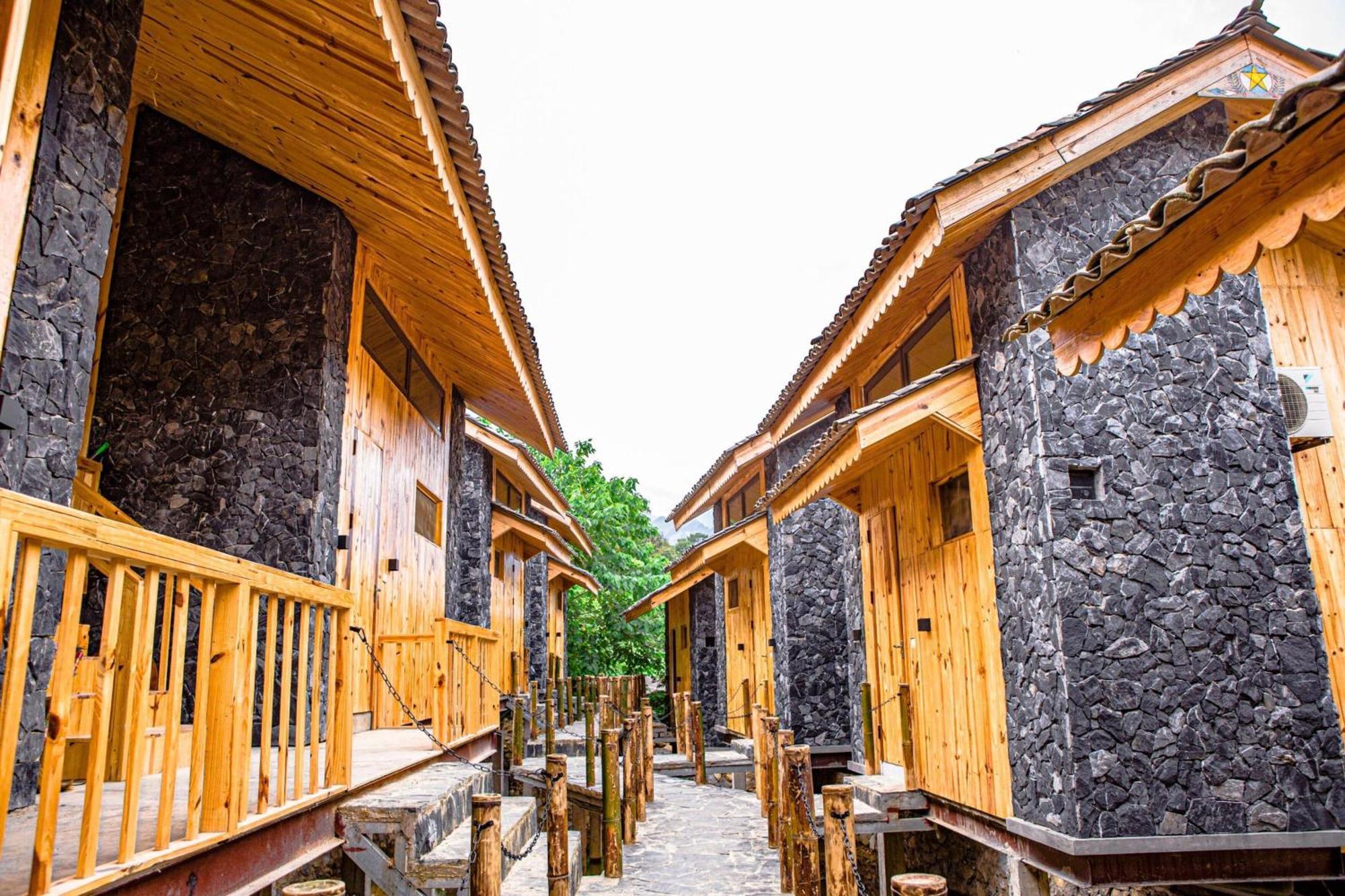 Chien'S Lodge Du Gia Làng Cac Exterior photo