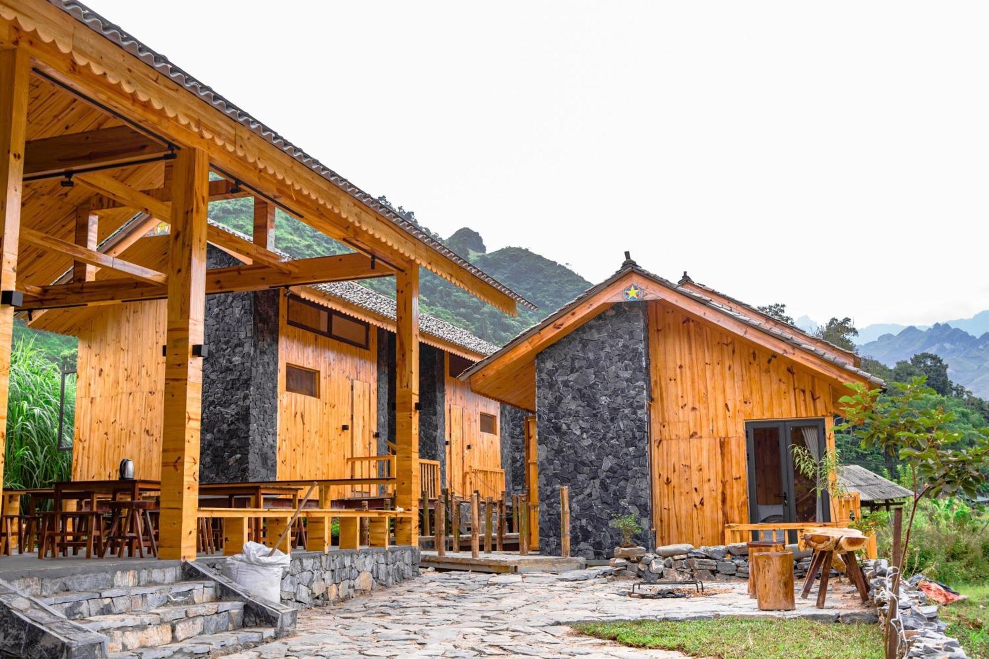 Chien'S Lodge Du Gia Làng Cac Exterior photo